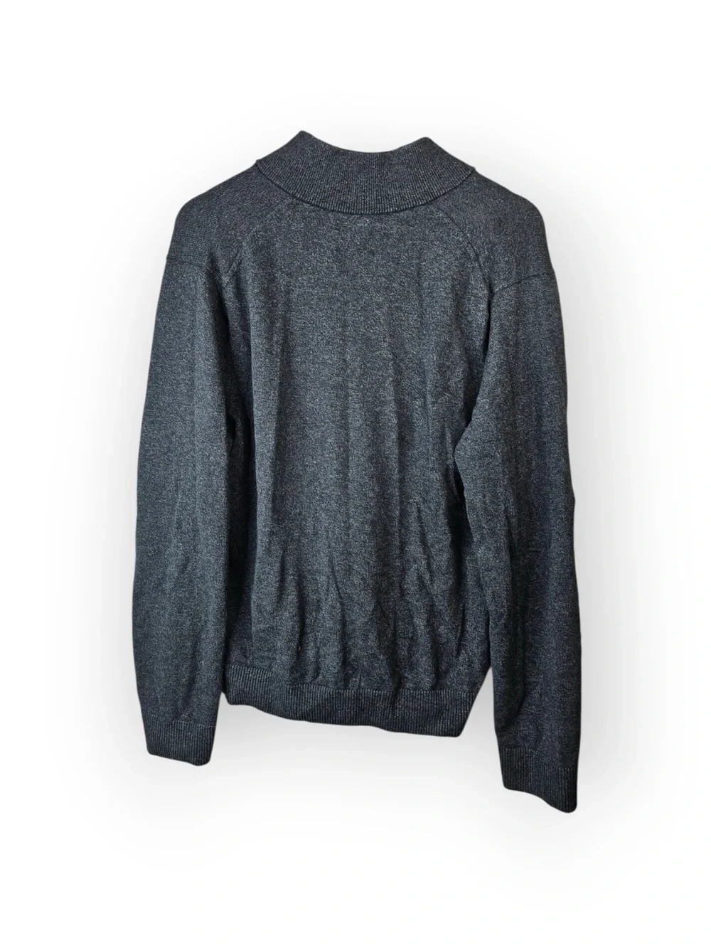 Abercrombie & Fitch Soft Cotton Merino Quarter-Zip Sweater Large